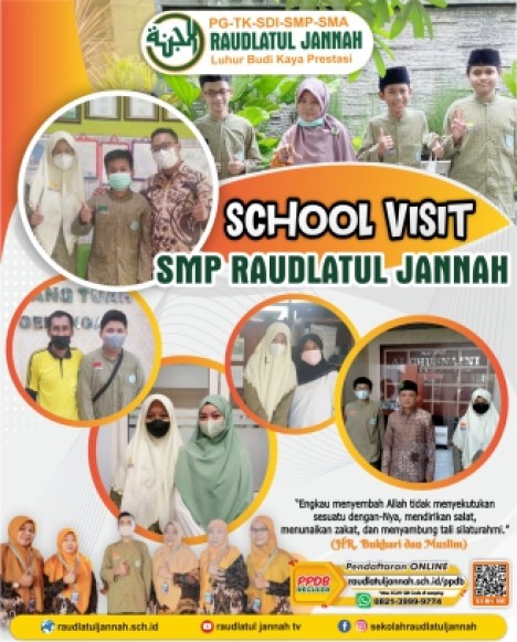 SCHOOL VISIT SMP RAUDLATUL JANNAH
