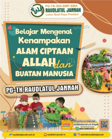 BELAJAR MENGENAL KENAMPAKAN PRESCHOOL RAUDLATUL JANNAH